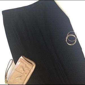 TALBOTS FULL LENGTH ACCORDION SKIRT! NWOT SIZE 4P